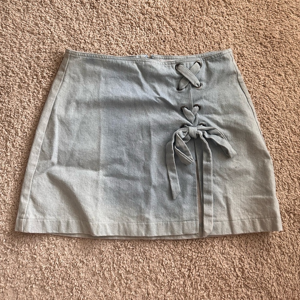 Denim skirt